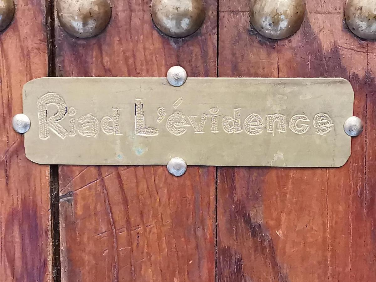 Riad L'Evidence Marrakesch Exterior foto